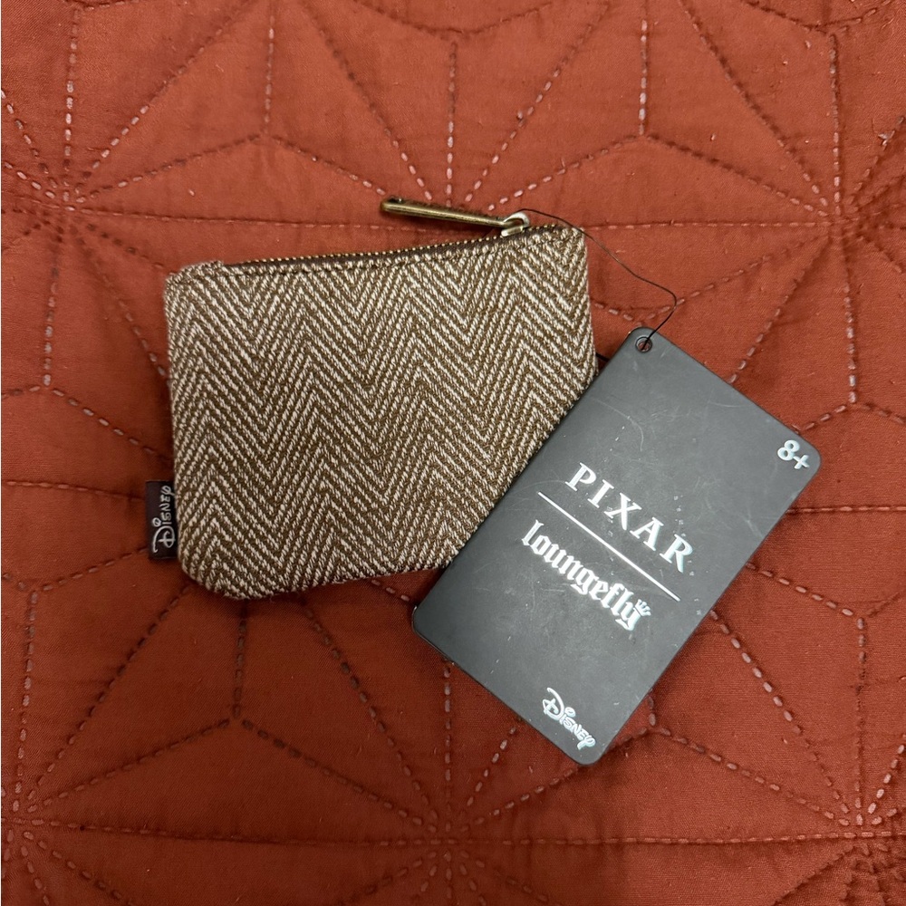 Loungefly Pixar 'Up' Coin Purse - Brown and Beige - Picture 3 of 4